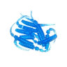 Силиконовая приманка SpinningTravel Javastick 2 inch blue pearl, 10 шт