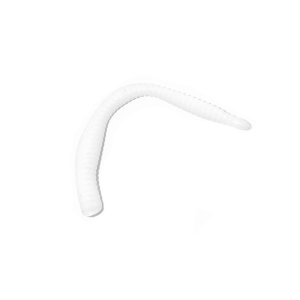 Силиконовая приманка SpinningTravel Flat Worm 3.1 inch white, 10 шт