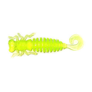 Силиконовая приманка SpinningTravel Larva Lux 40 Green, 10 шт