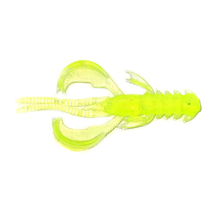 Силиконовая приманка SpinningTravel Nimble crayfish 50 Green, 10 шт