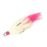 Стример рыболовный 8 см Белый-розовый